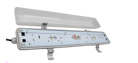 High lumen LED sensor batten lights, sensor tri-proof light